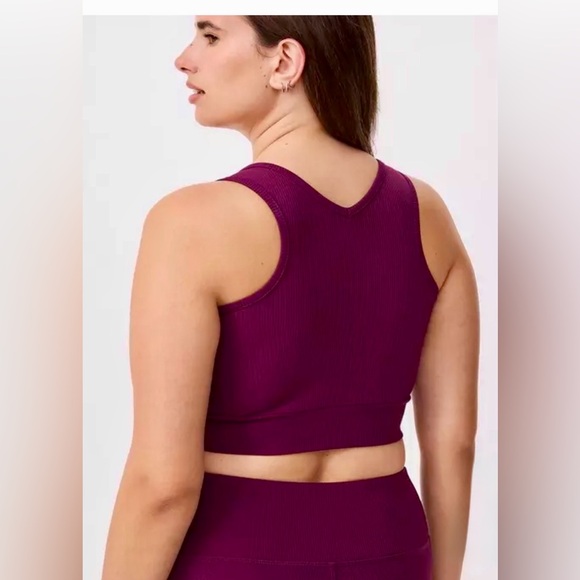 Torrid TRU Performance Rib Ruched Active Sports bra - Picture 2 of 7